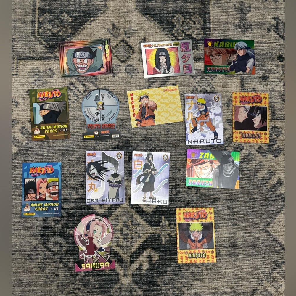 Naruto Trading Cards, Special, 14 Total
